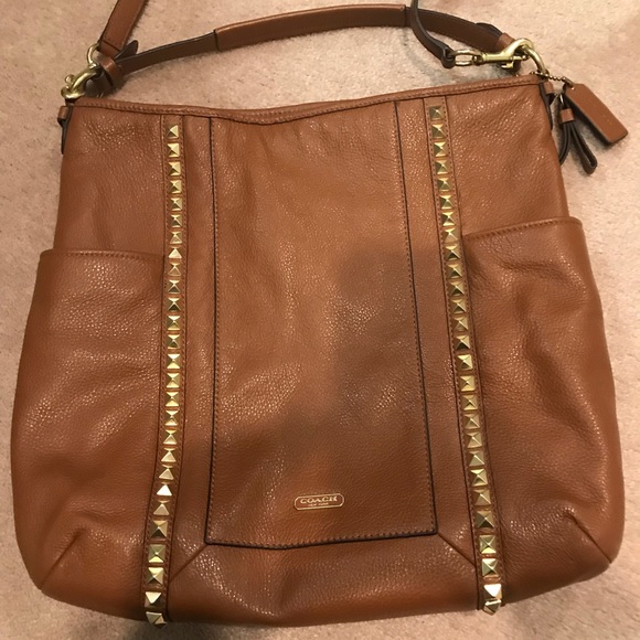 Coach Handbags - Coach leather shoulder and crossbody bag